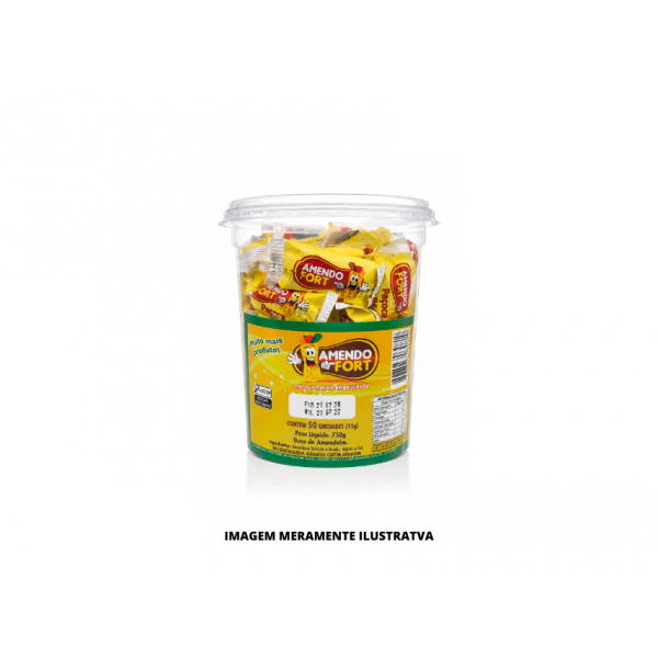 PACOCA - AMENDOFORT - 15g ROLHA EMBRULHADA - PT50